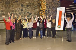 McMichael Volunteers celebrate another successful Art Sale